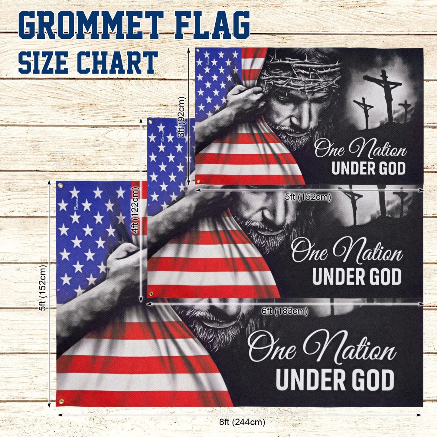 Patriotic American Flags