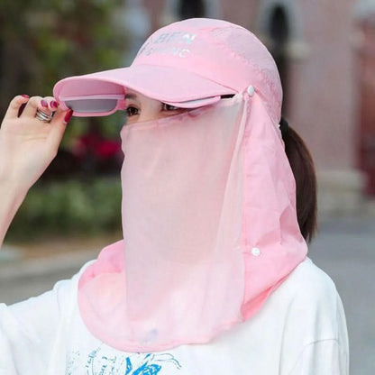 All-Terrain UV Shield Cap with Neck & Face Protection