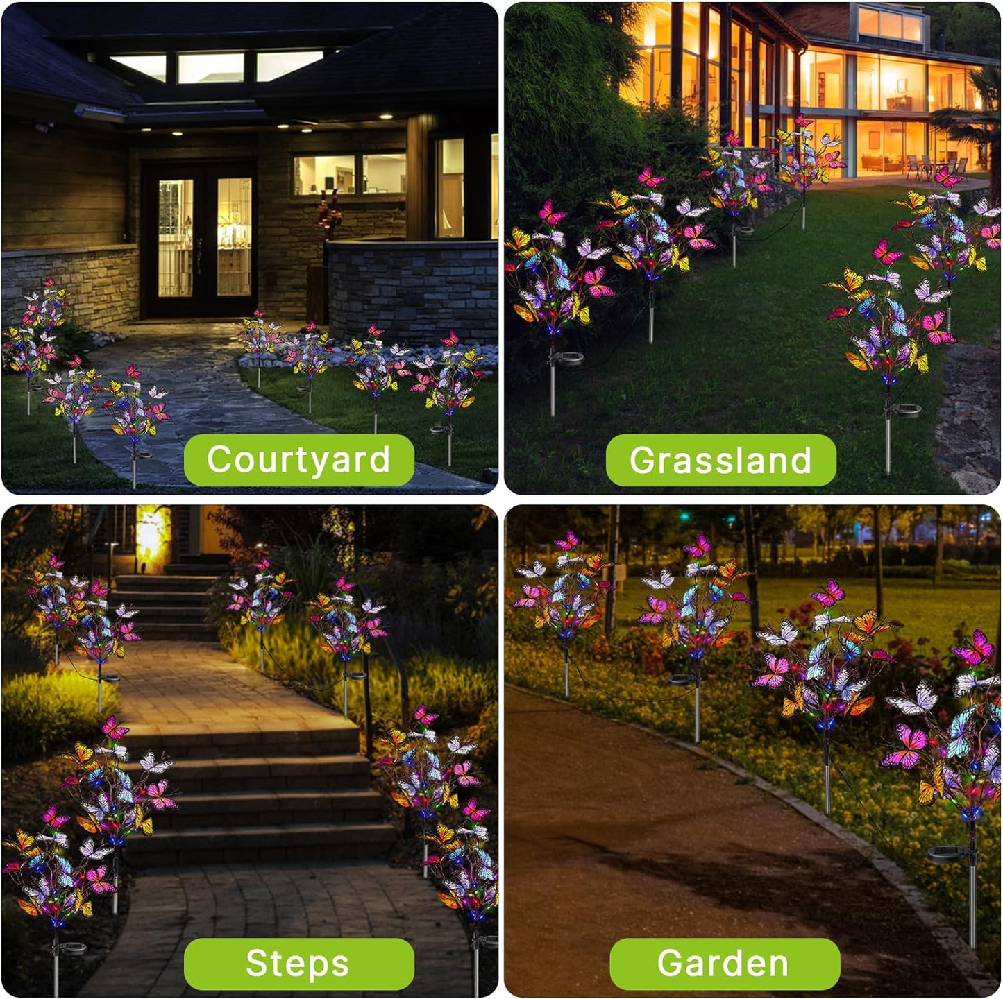 🦋Solar Outdoor Butterfly Lights🦋