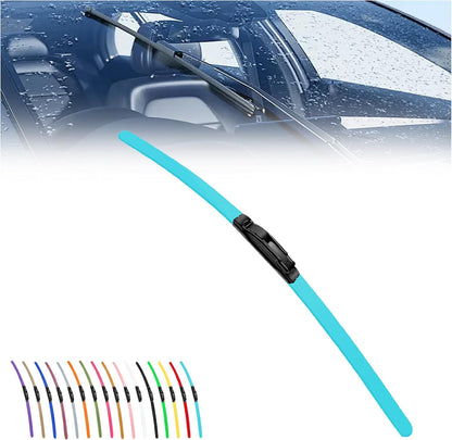 2025 New Colorful Boneless Silent Windshield Wipers ,All Season Automotive Replacement Windshield Wipers Front Windshield Windshield Blade Window Wipers for Car - Velosole2025 New Colorful Boneless Silent Windshield Wipers ,All Season Automotive Replacement Windshield Wipers Front Windshield Windshield Blade Window Wipers for Carcar - accessories