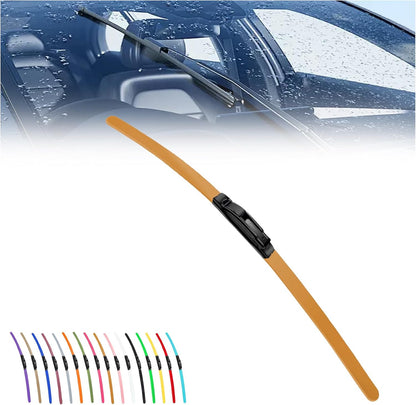 2025 New Colorful Boneless Silent Windshield Wipers ,All Season Automotive Replacement Windshield Wipers Front Windshield Windshield Blade Window Wipers for Car - Velosole2025 New Colorful Boneless Silent Windshield Wipers ,All Season Automotive Replacement Windshield Wipers Front Windshield Windshield Blade Window Wipers for Carcar - accessories