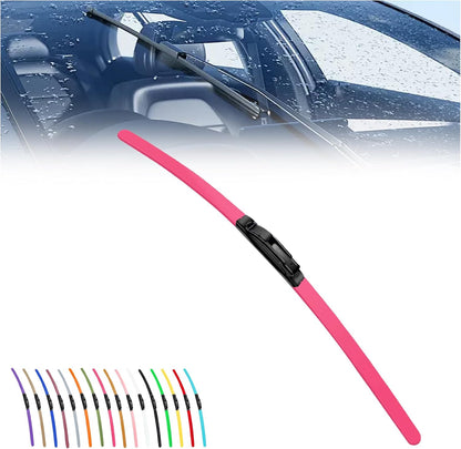 2025 New Colorful Boneless Silent Windshield Wipers ,All Season Automotive Replacement Windshield Wipers Front Windshield Windshield Blade Window Wipers for Car - Velosole2025 New Colorful Boneless Silent Windshield Wipers ,All Season Automotive Replacement Windshield Wipers Front Windshield Windshield Blade Window Wipers for Carcar - accessories
