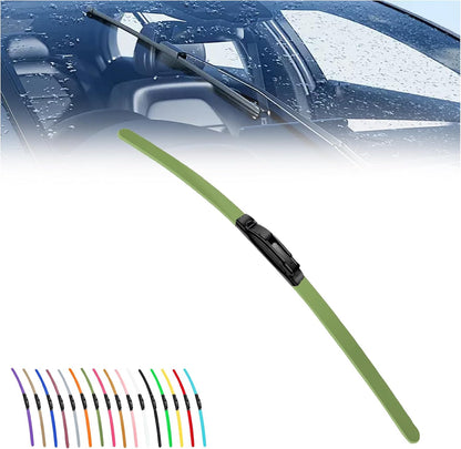 2025 New Colorful Boneless Silent Windshield Wipers ,All Season Automotive Replacement Windshield Wipers Front Windshield Windshield Blade Window Wipers for Car - Velosole2025 New Colorful Boneless Silent Windshield Wipers ,All Season Automotive Replacement Windshield Wipers Front Windshield Windshield Blade Window Wipers for Carcar - accessories