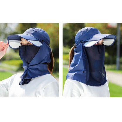 All-Terrain UV Shield Cap with Neck & Face Protection