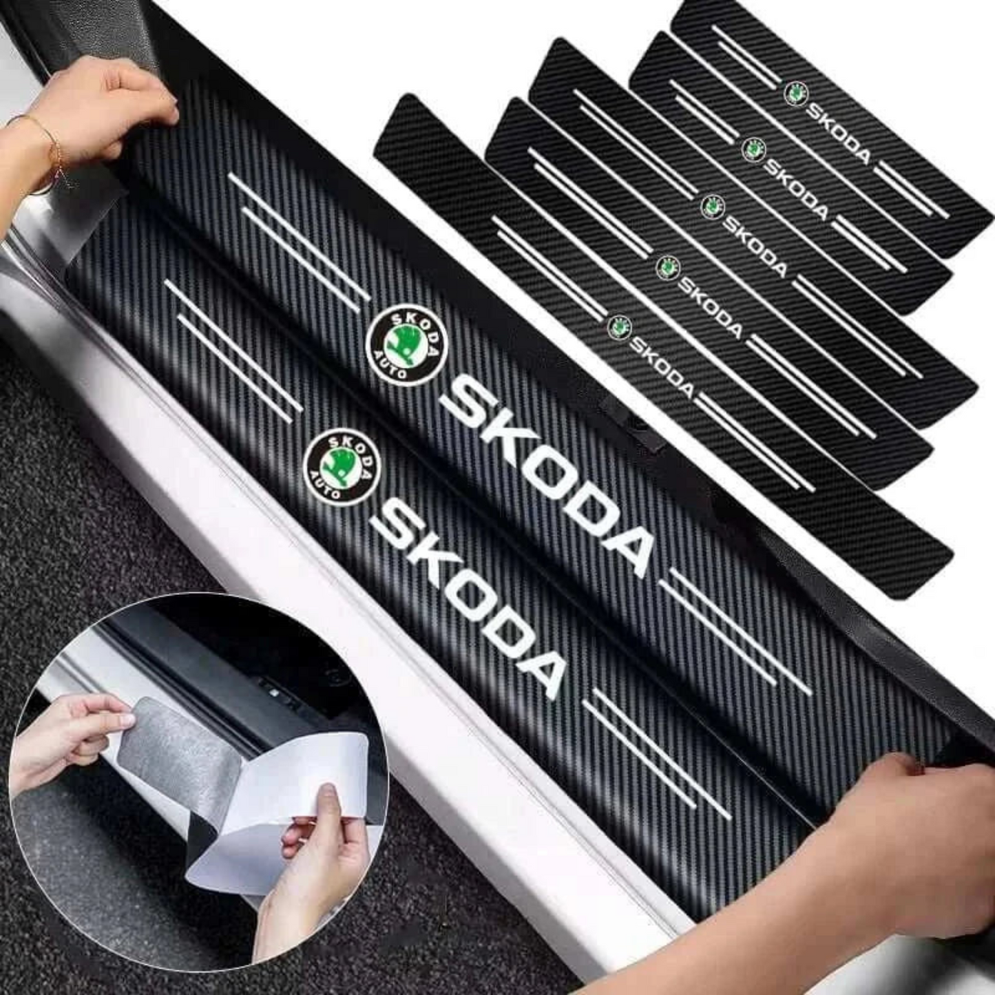 CarbonGrip PRO | Custom door sill protectors