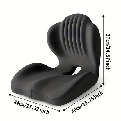 Ergonomic L-Shaped Memory Foam Seat Cushion | Lumbar & Tailbone Pain Relief