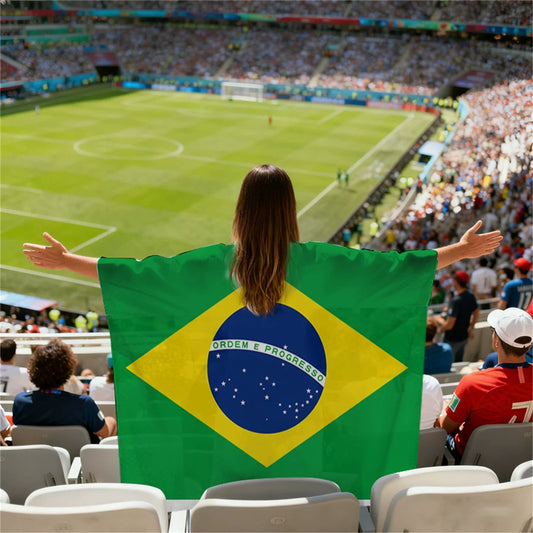 World Cup supporter cape