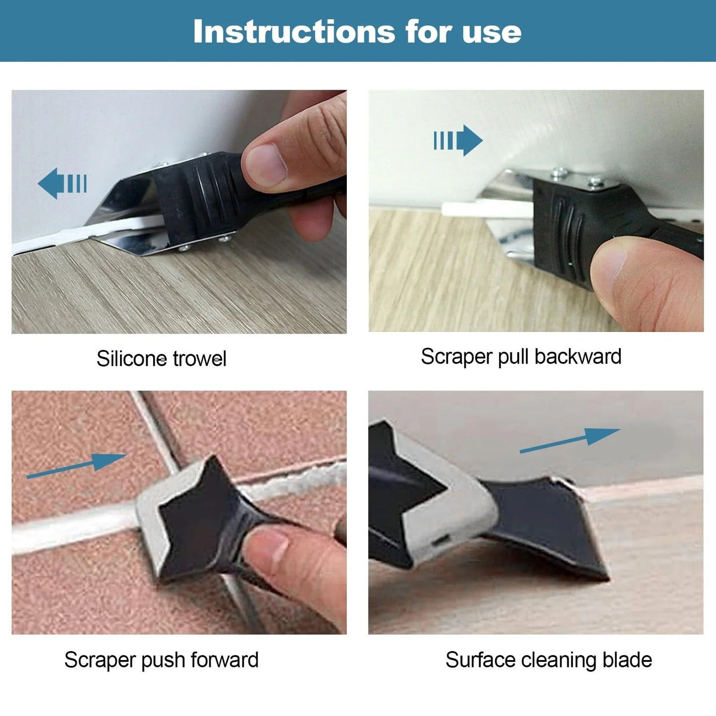 🔥3 In 1 Ultimate Caulking Tool