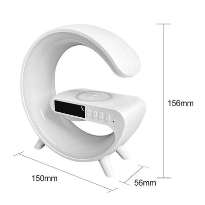New Year HOT Sale - 49% OFF! 🔥Multifunctional Bluetooth Speaker-Colorful Atmosphere Light Wireless Charging and Clock All-in-one Machine