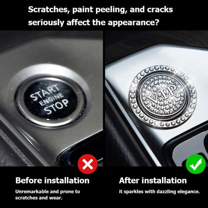 GlamStart Bling Car Start Button Cover Ring
