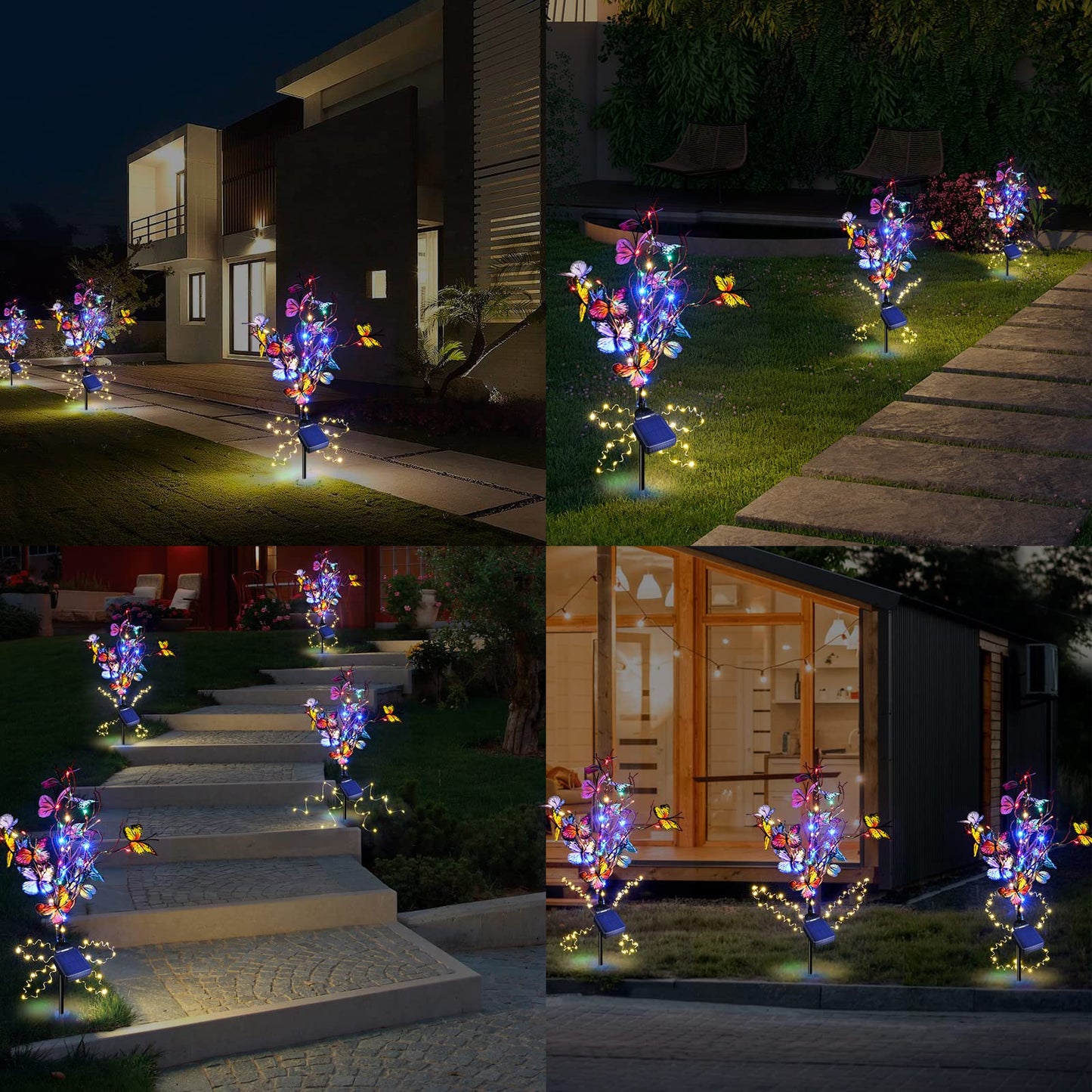 🦋Solar Outdoor Butterfly Lights🦋