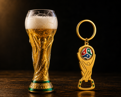 Premium 2026 Trophy Beer Glass