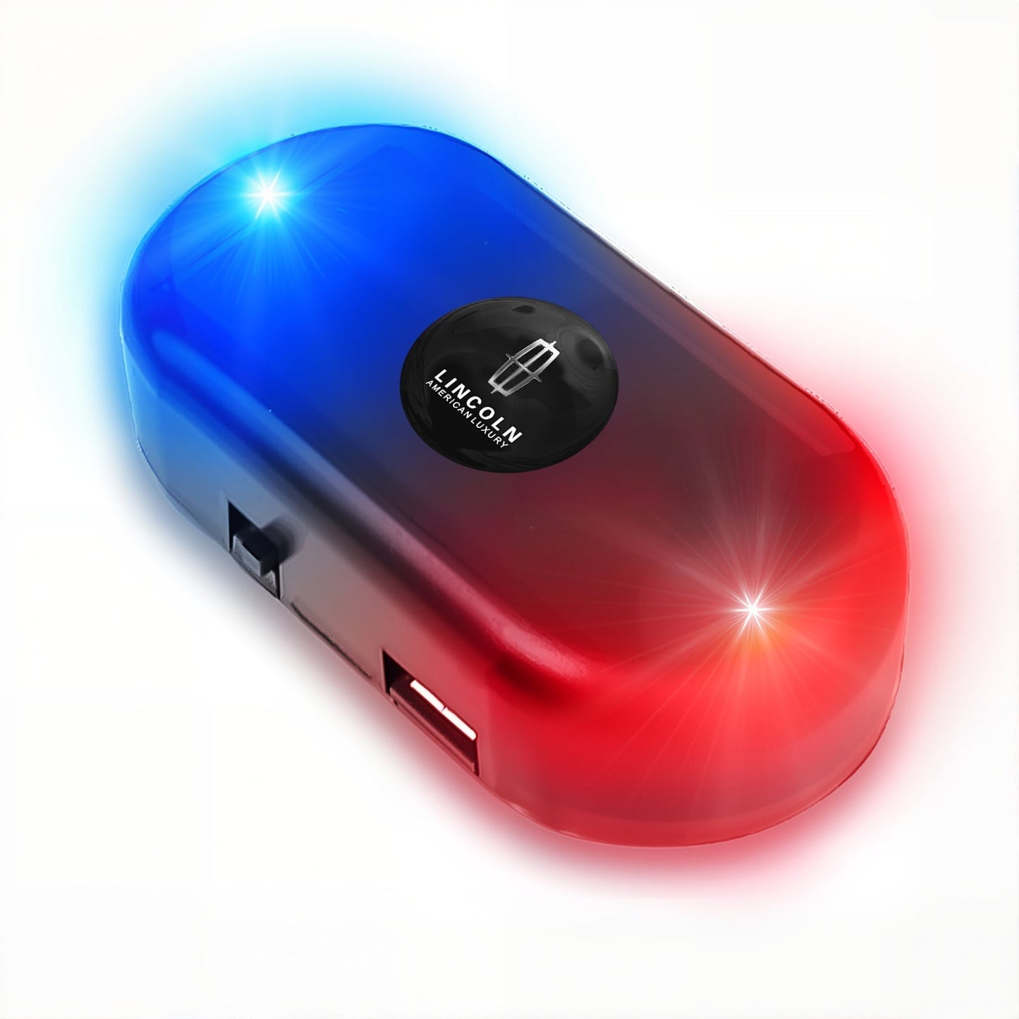 Solar-Powered Dummy Car Alarm Light