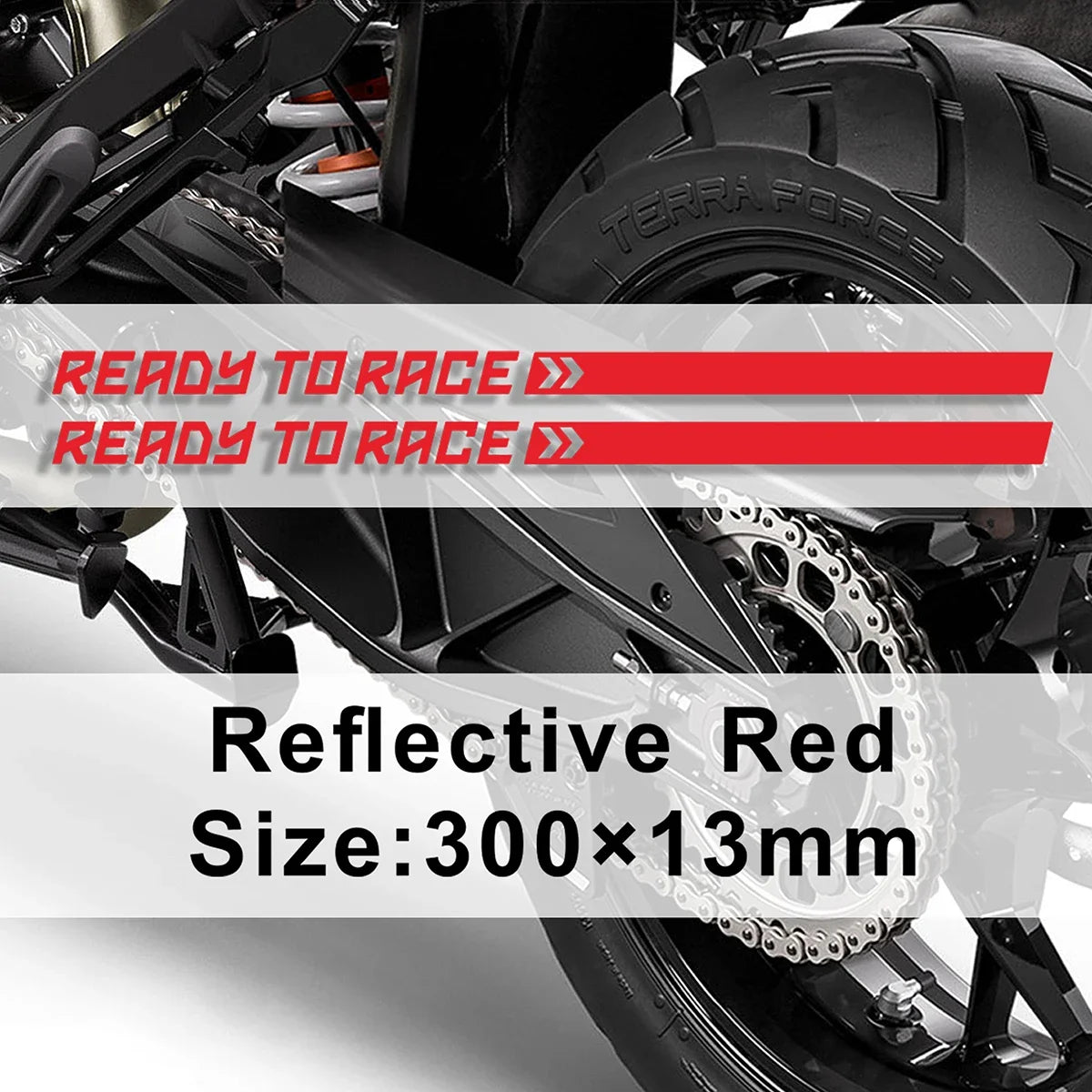 Reflective Motorcycle Stickers Tank Decals For Ktm Adventure Super Duke  Ready To Race