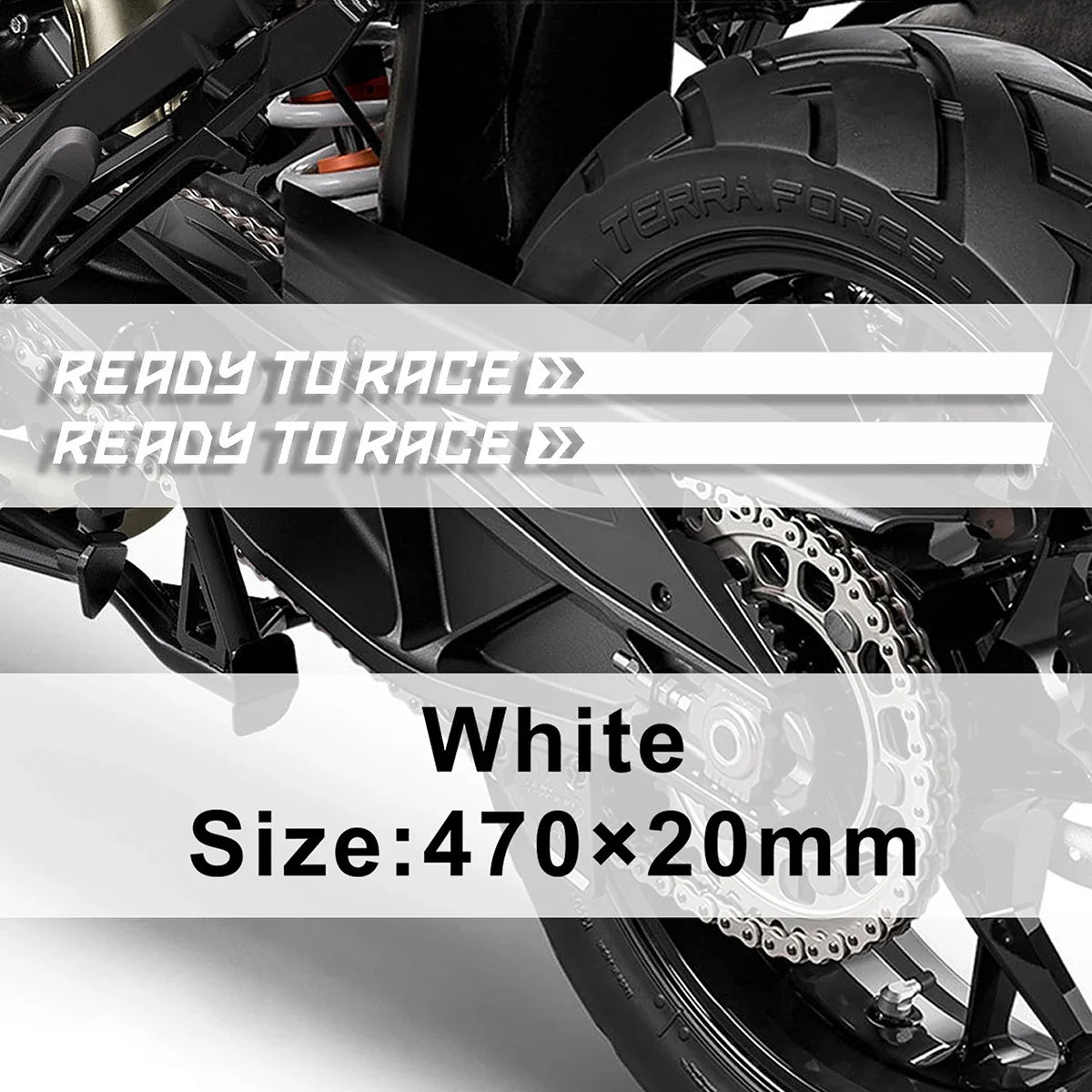 Reflective Motorcycle Stickers Tank Decals For Ktm Adventure Super Duke  Ready To Race