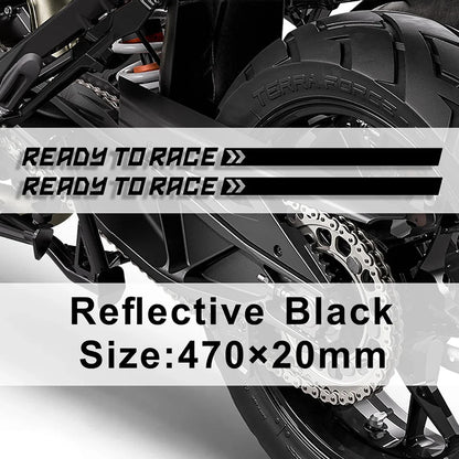 Reflective Motorcycle Stickers Tank Decals For Ktm Adventure Super Duke  Ready To Race