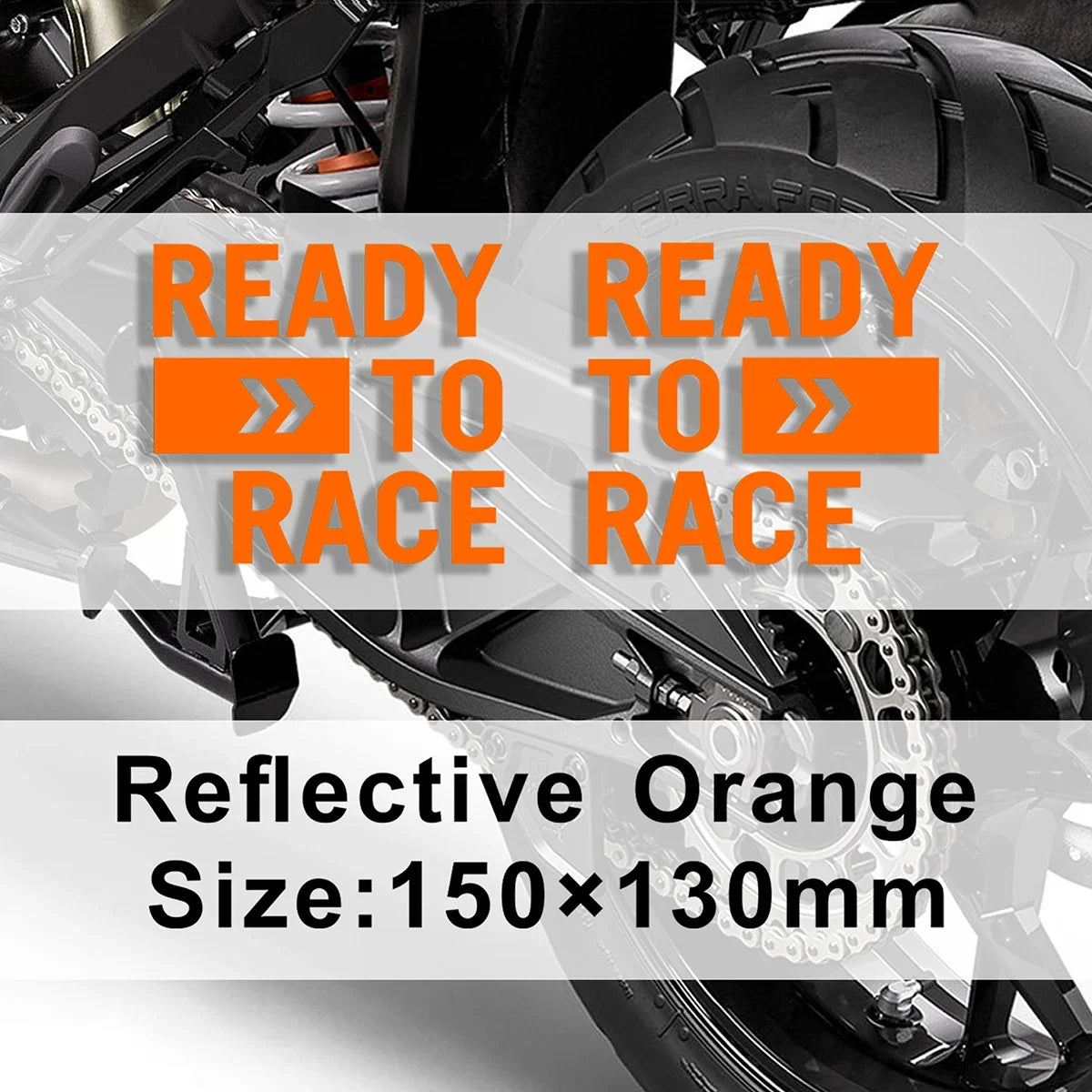 Reflective Motorcycle Stickers Tank Decals For Ktm Adventure Super Duke  Ready To Race