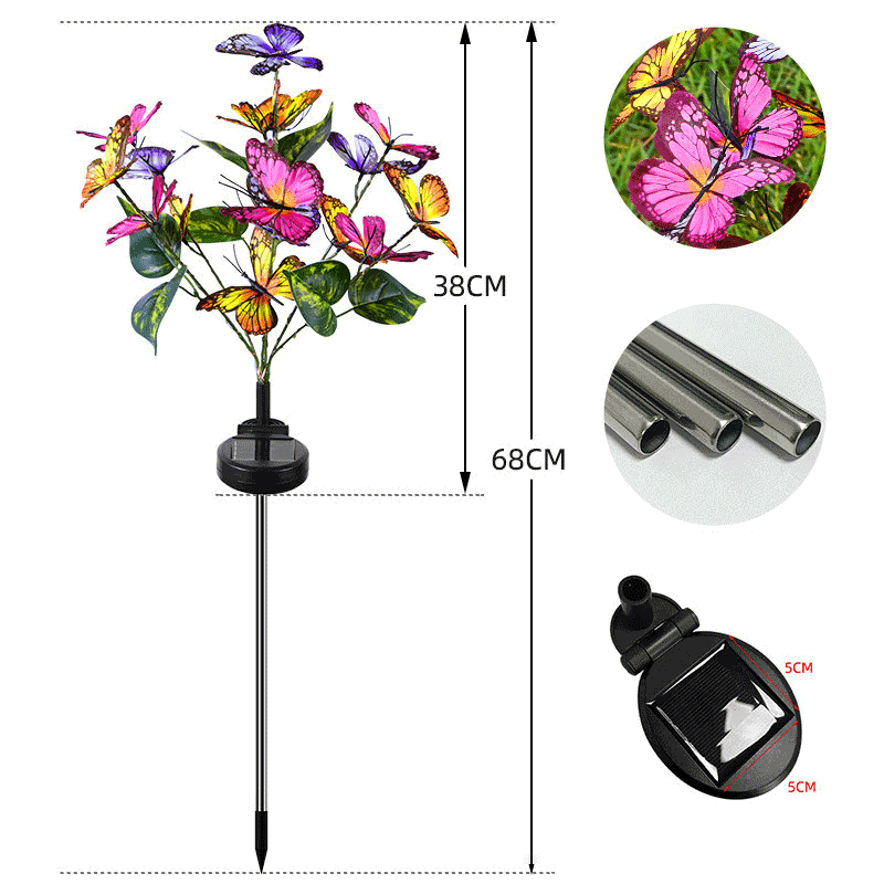 🦋Solar Outdoor Butterfly Lights🦋
