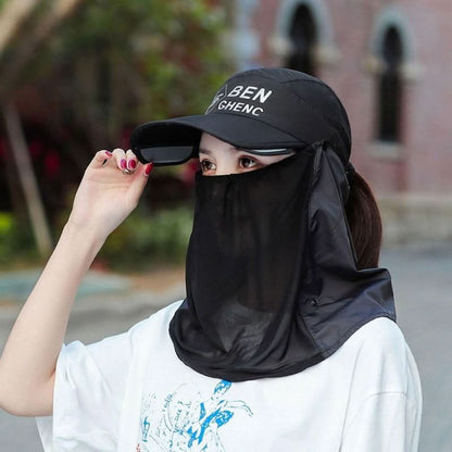 All-Terrain UV Shield Cap with Neck & Face Protection