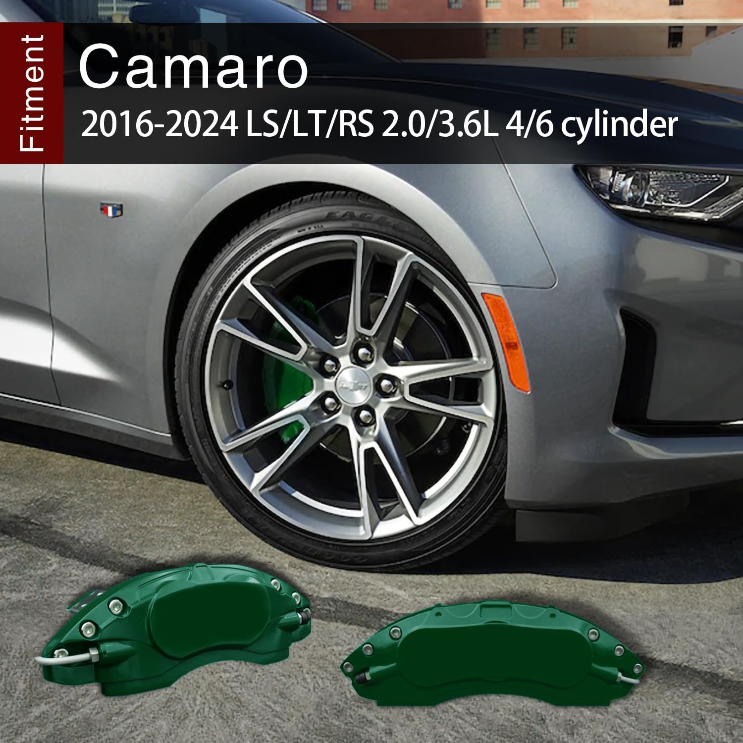 Automobile aluminum alloy caliper cover special car special buckle screw fixed caliper cover (4PCS) - VelosoleAutomobile aluminum alloy caliper cover special car special buckle screw fixed caliper cover (4PCS)car - accessories