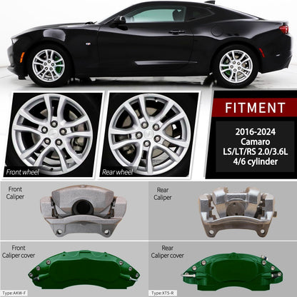 Automobile aluminum alloy caliper cover special car special buckle screw fixed caliper cover (4PCS) - VelosoleAutomobile aluminum alloy caliper cover special car special buckle screw fixed caliper cover (4PCS)car - accessories