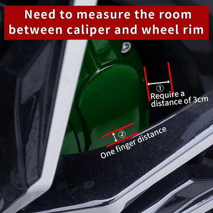 Automobile aluminum alloy caliper cover special car special buckle screw fixed caliper cover (4PCS) - VelosoleAutomobile aluminum alloy caliper cover special car special buckle screw fixed caliper cover (4PCS)car - accessories