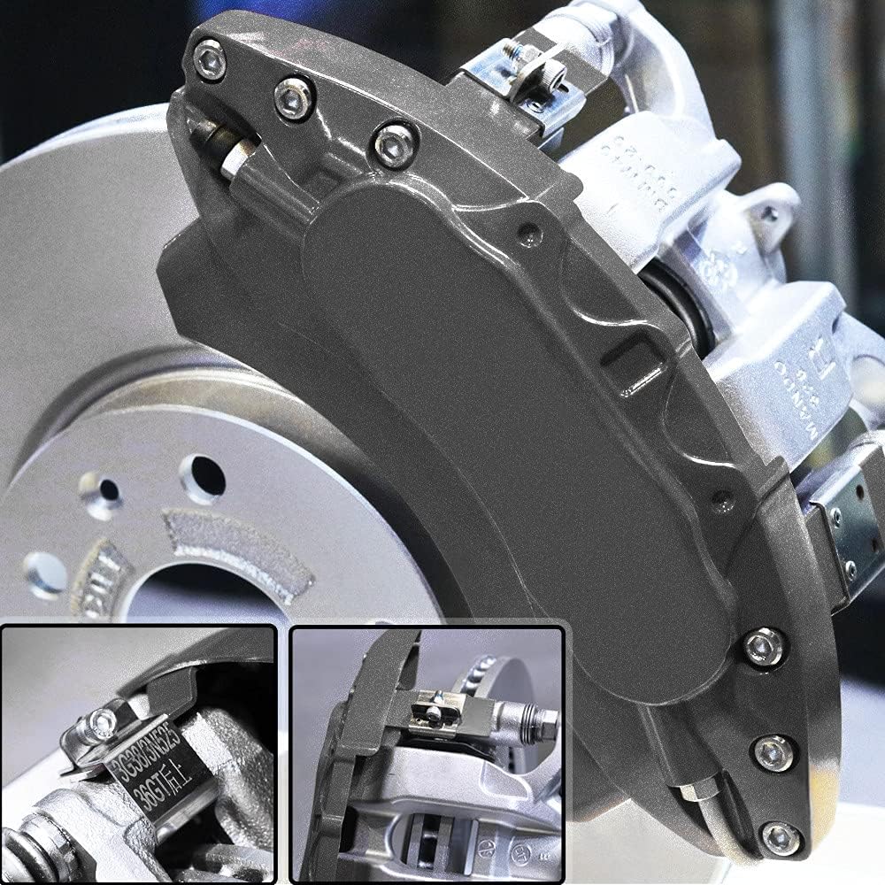 Automobile aluminum alloy caliper cover special car special buckle screw fixed caliper cover (4PCS) - VelosoleAutomobile aluminum alloy caliper cover special car special buckle screw fixed caliper cover (4PCS)car - accessories