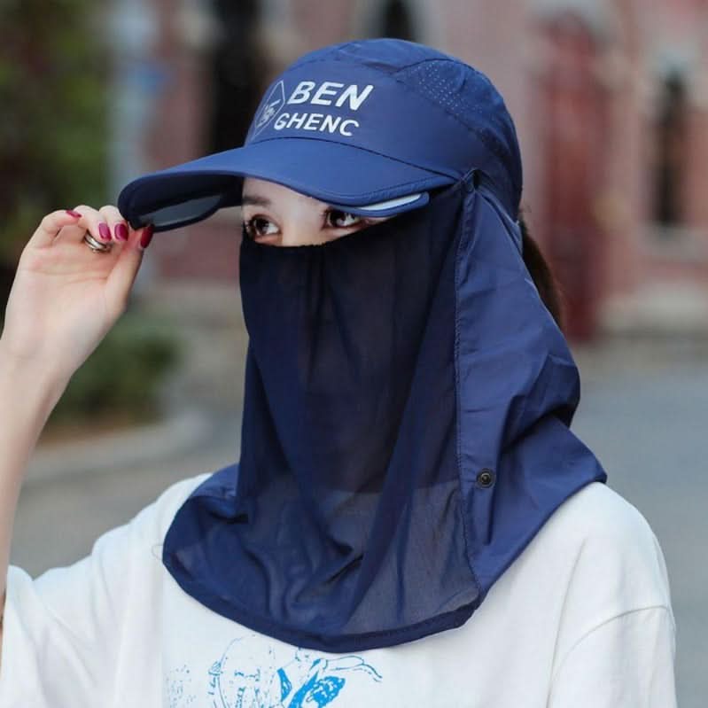All-Terrain UV Shield Cap with Neck & Face Protection