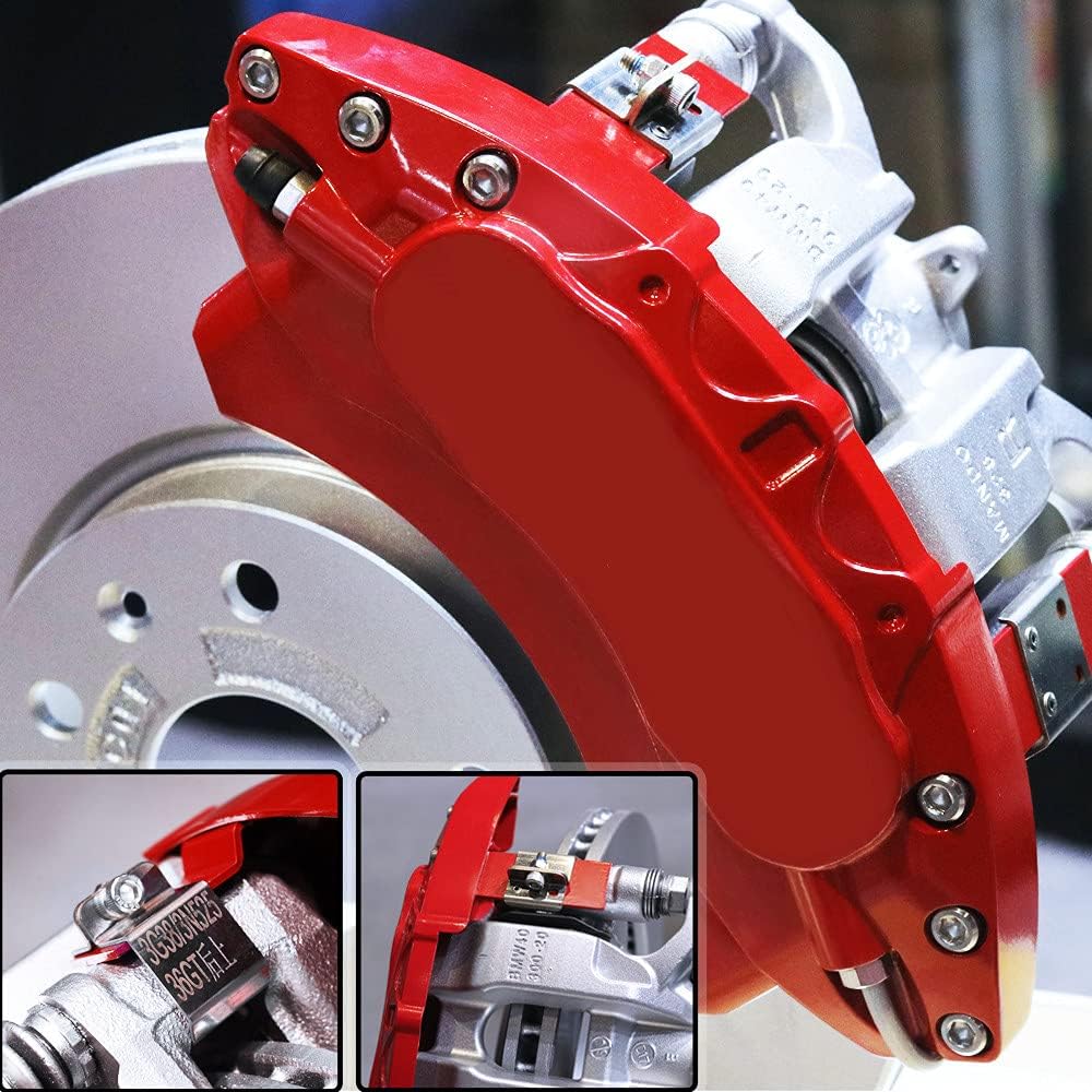 Car aluminum alloy special car special buckle screw fixed caliper cover (4PCS luxury upgrade version) - VelosoleCar aluminum alloy special car special buckle screw fixed caliper cover (4PCS luxury upgrade version)car - accessories