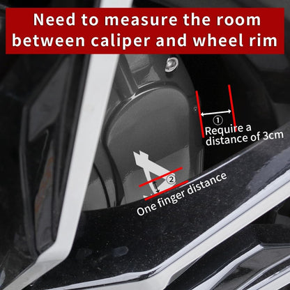 Car aluminum alloy special car special buckle screw fixed caliper cover (4PCS luxury upgrade version) - VelosoleCar aluminum alloy special car special buckle screw fixed caliper cover (4PCS luxury upgrade version)car - accessories