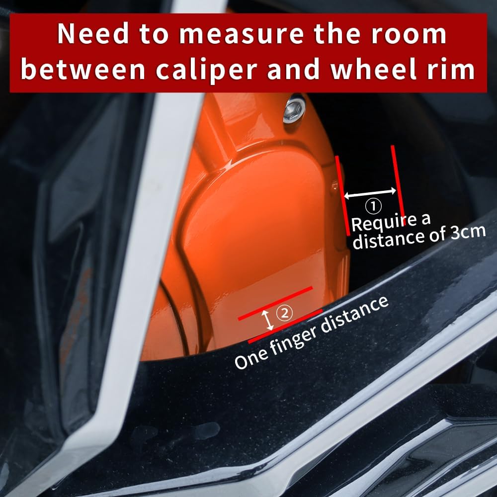Car aluminum alloy special car special buckle screw fixed caliper cover (4PCS luxury upgrade version) - VelosoleCar aluminum alloy special car special buckle screw fixed caliper cover (4PCS luxury upgrade version)car - accessories