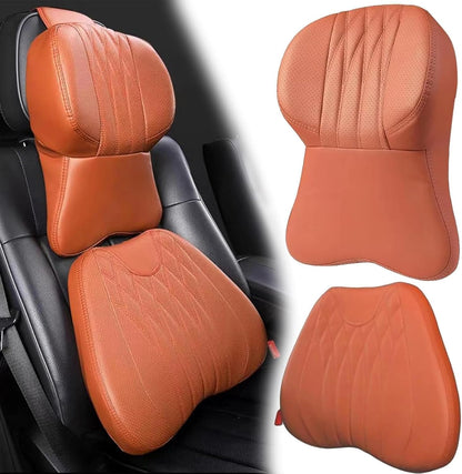 Car headrest neck pillow car cushion cushion four seasons universal pillow seat back waist support - VelosoleCar headrest neck pillow car cushion cushion four seasons universal pillow seat back waist supportcar - accessories