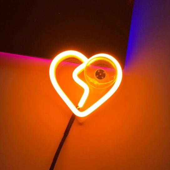 Car LED ambient light, triangular window light (blue heart pattern) - VelosoleCar LED ambient light, triangular window light (blue heart pattern)car - accessories