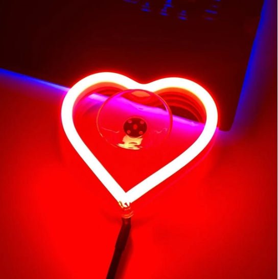Car LED ambient light, triangular window light (blue heart pattern) - VelosoleCar LED ambient light, triangular window light (blue heart pattern)car - accessories