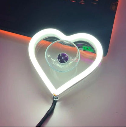 Car LED ambient light, triangular window light (blue heart pattern) - VelosoleCar LED ambient light, triangular window light (blue heart pattern)car - accessories