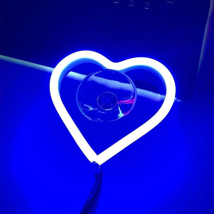 Car LED ambient light, triangular window light (blue heart pattern) - VelosoleCar LED ambient light, triangular window light (blue heart pattern)car - accessories