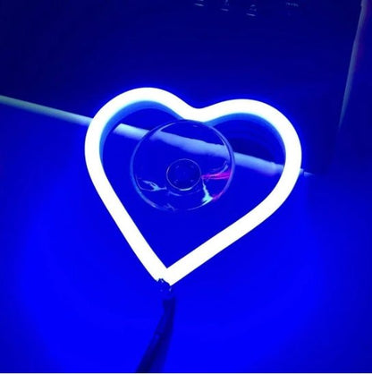 Car LED ambient light, triangular window light (blue heart pattern) - VelosoleCar LED ambient light, triangular window light (blue heart pattern)car - accessories