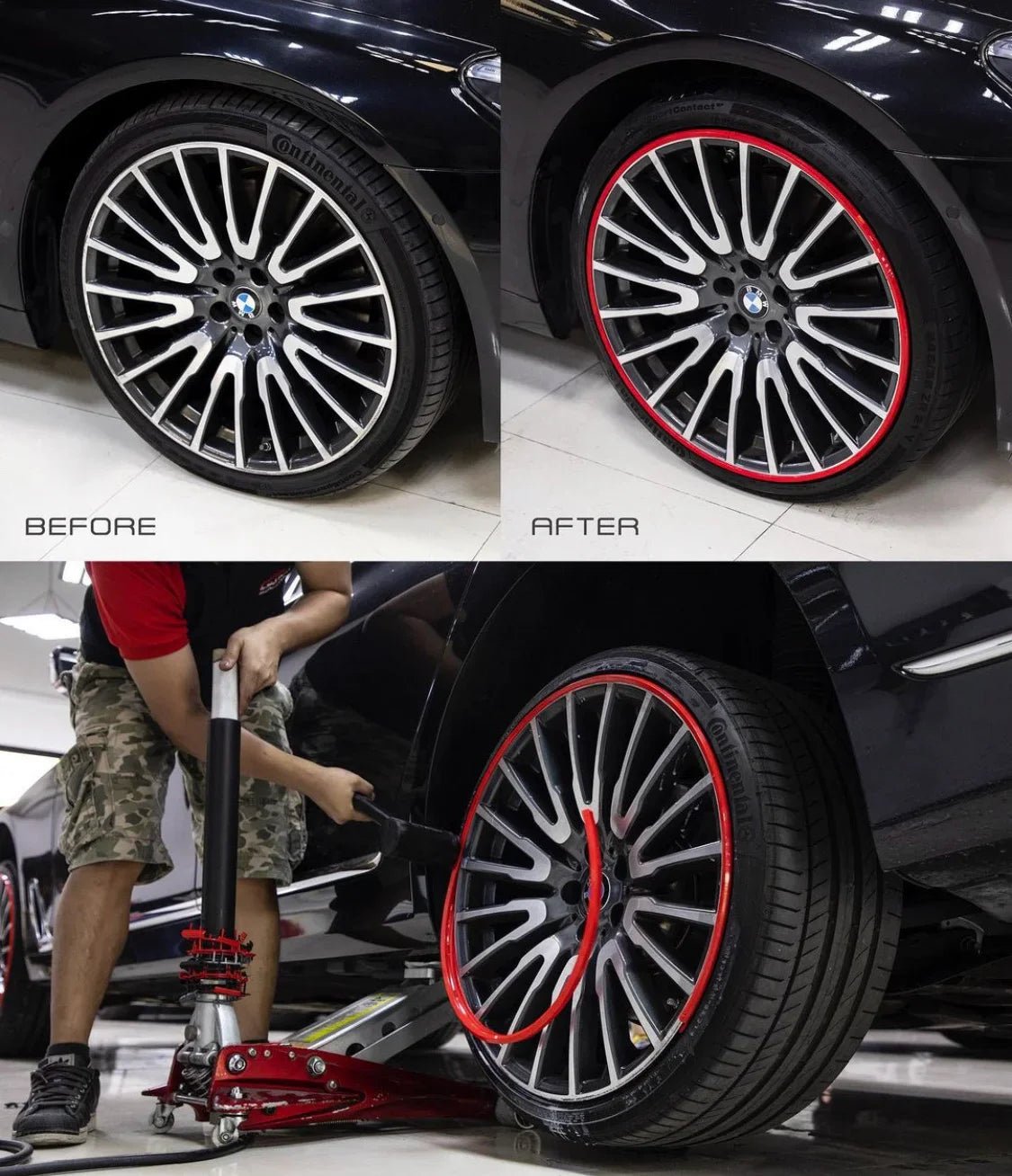Car wheel protection ring anti - collision strip anti - scratch strip anti - scratch rubber strip - VelosoleCar wheel protection ring anti - collision strip anti - scratch strip anti - scratch rubber strip