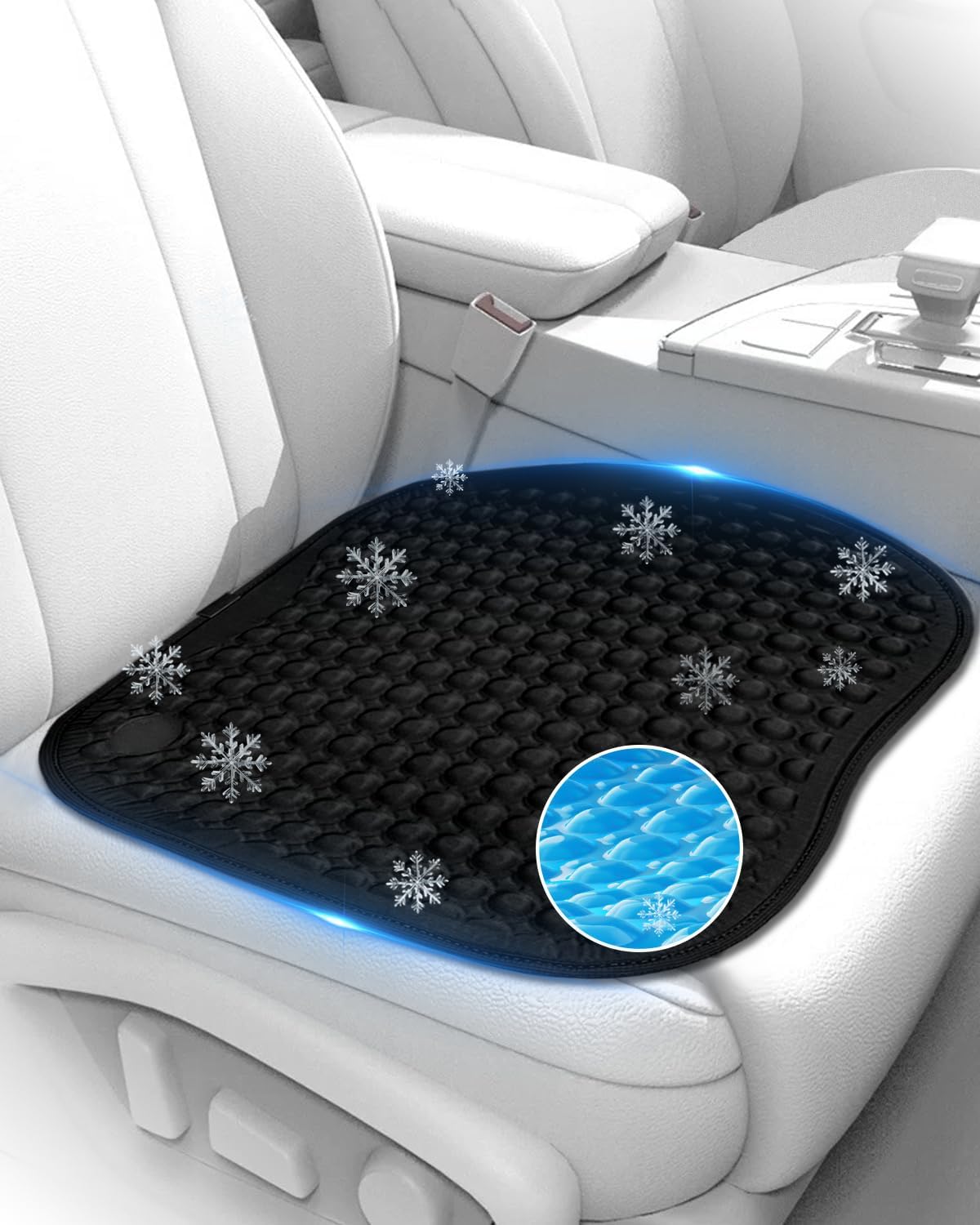Cooling Ice Car Seat Cushion, Super Cold Car Cushion - VelosoleCooling Ice Car Seat Cushion, Super Cold Car Cushioncar - accessories