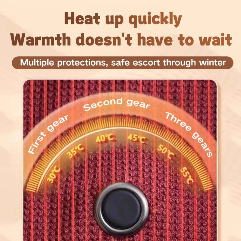 Portable Heated Blanket Shawl