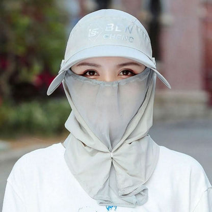All-Terrain UV Shield Cap with Neck & Face Protection