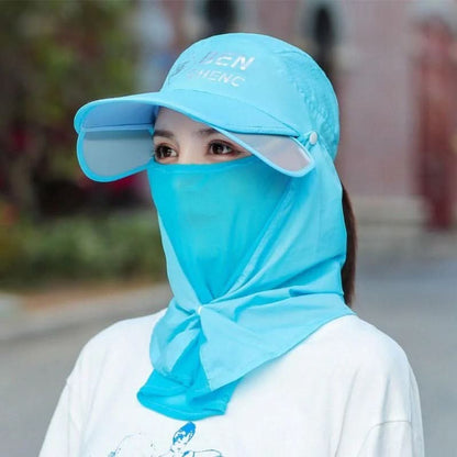 All-Terrain UV Shield Cap with Neck & Face Protection