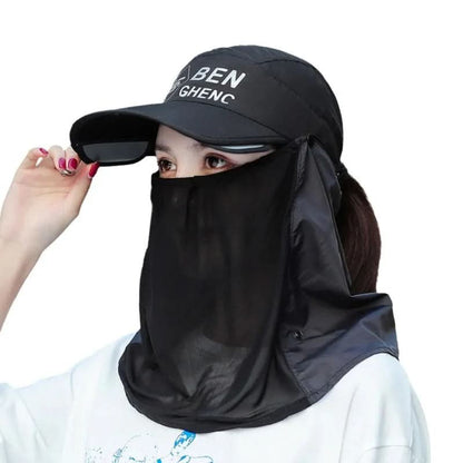 All-Terrain UV Shield Cap with Neck & Face Protection