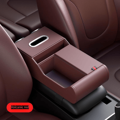 High - end car central armrest box storage box double capacity folding double cup holder car armrest box tissue box - VelosoleHigh - end car central armrest box storage box double capacity folding double cup holder car armrest box tissue boxcar - accessories