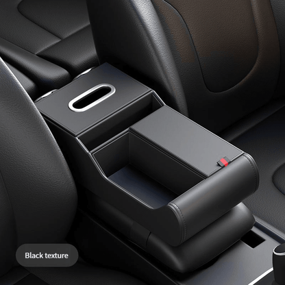 High - end car central armrest box storage box double capacity folding double cup holder car armrest box tissue box - VelosoleHigh - end car central armrest box storage box double capacity folding double cup holder car armrest box tissue boxcar - accessories