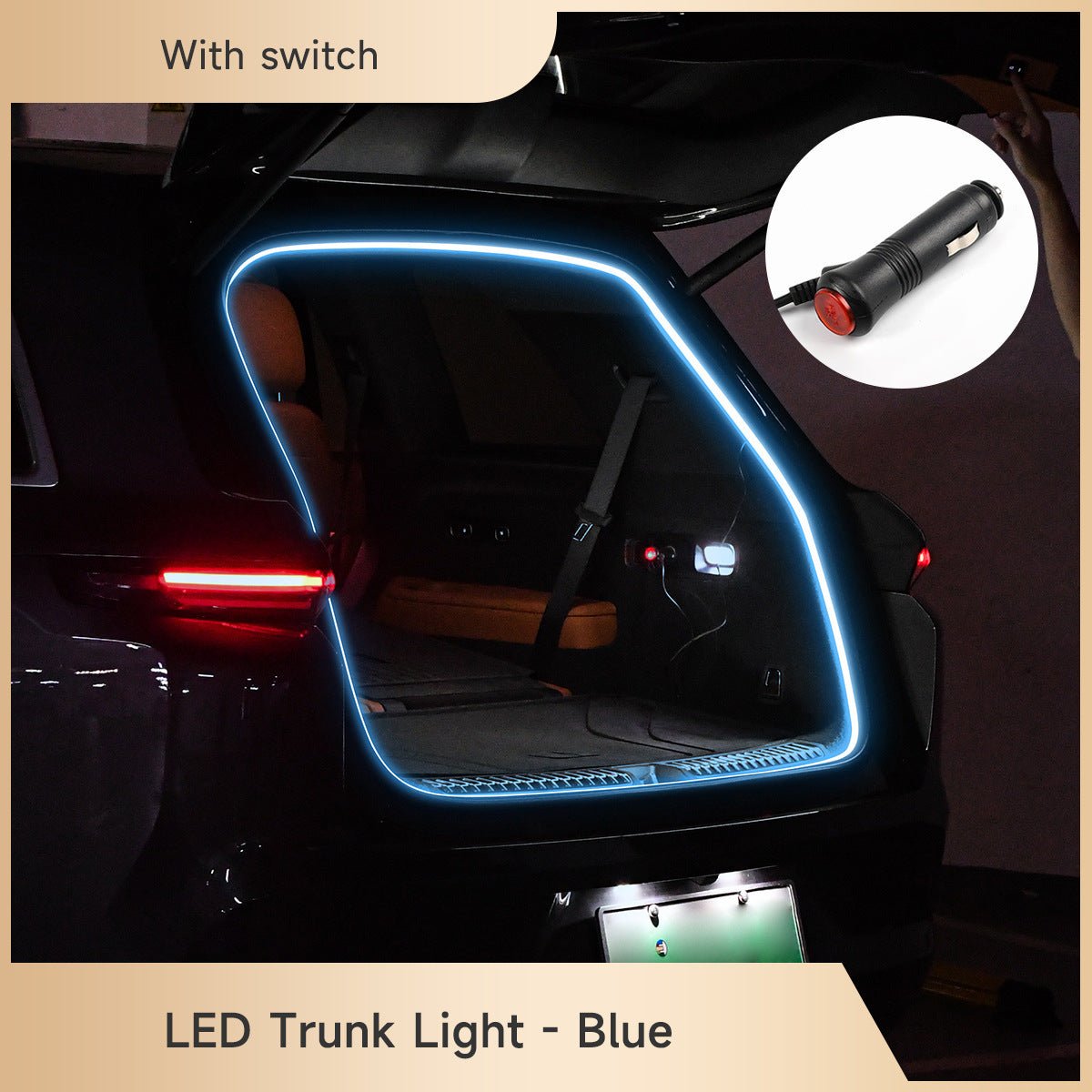 Magnetic Absorption Automatic Induction Trunk Light - VelosoleMagnetic Absorption Automatic Induction Trunk Lightcar - accessories