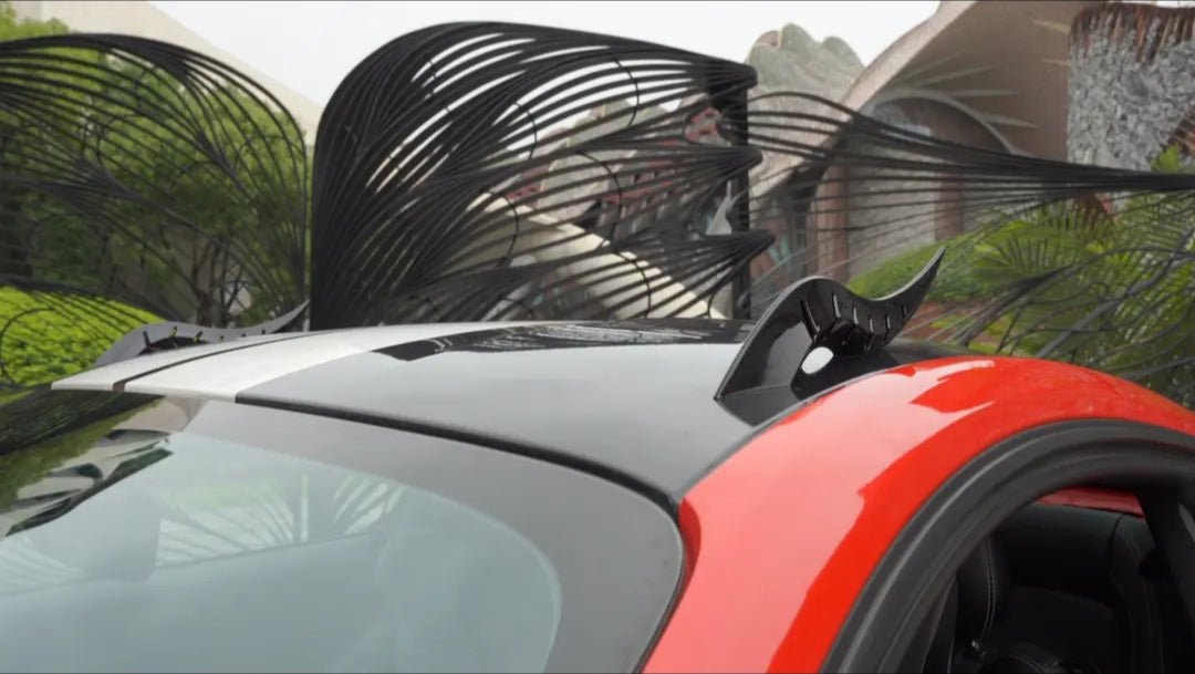 New dragon horn car exterior decoration,Arc light speed flow fin - VelosoleNew dragon horn car exterior decoration,Arc light speed flow fincar - accessories