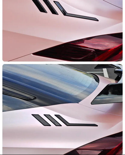 Rear window stickers, lace decoration, modified side wing side logo, sports body decoration stickers - VelosoleRear window stickers, lace decoration, modified side wing side logo, sports body decoration stickerscar - accessories